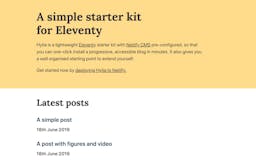 Hylia - Eleventy Starter Kit media 3