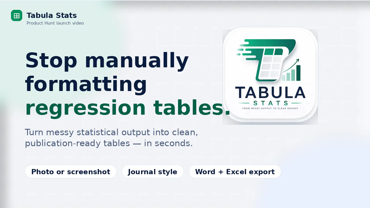 Tabula Stats gallery image