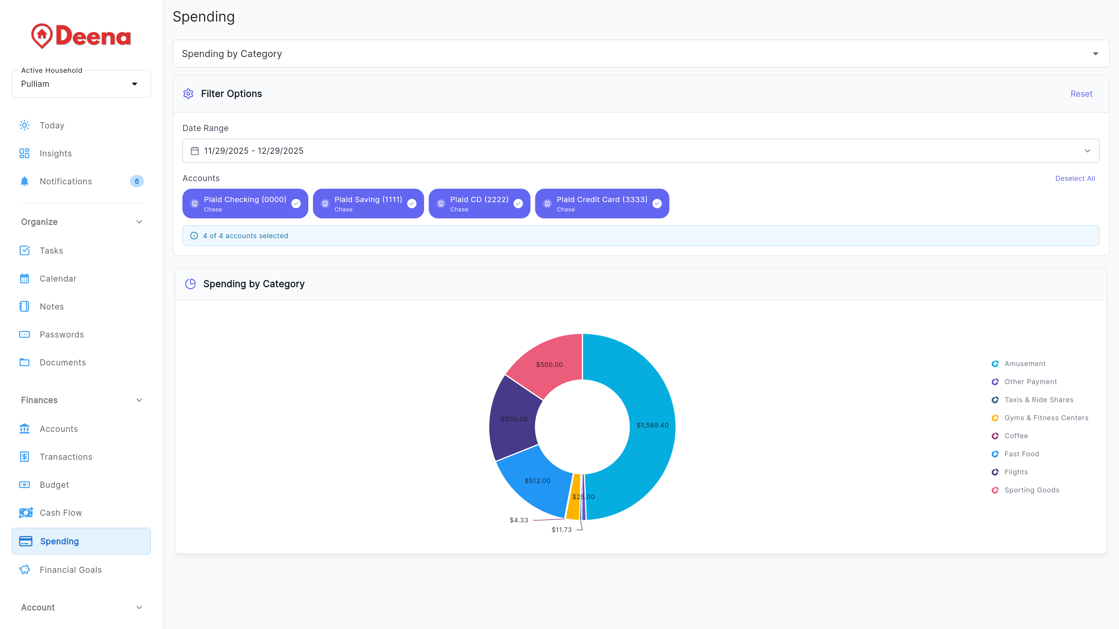 Deena - Screenshot 2 showing product features and functionality