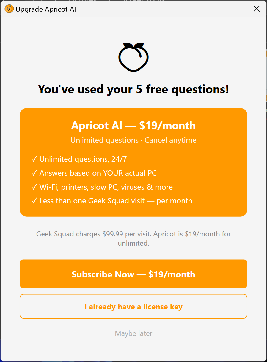 Apricot AI gallery image