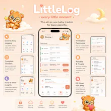 LittleLog: Baby Tracker & Meds Scheduler gallery image