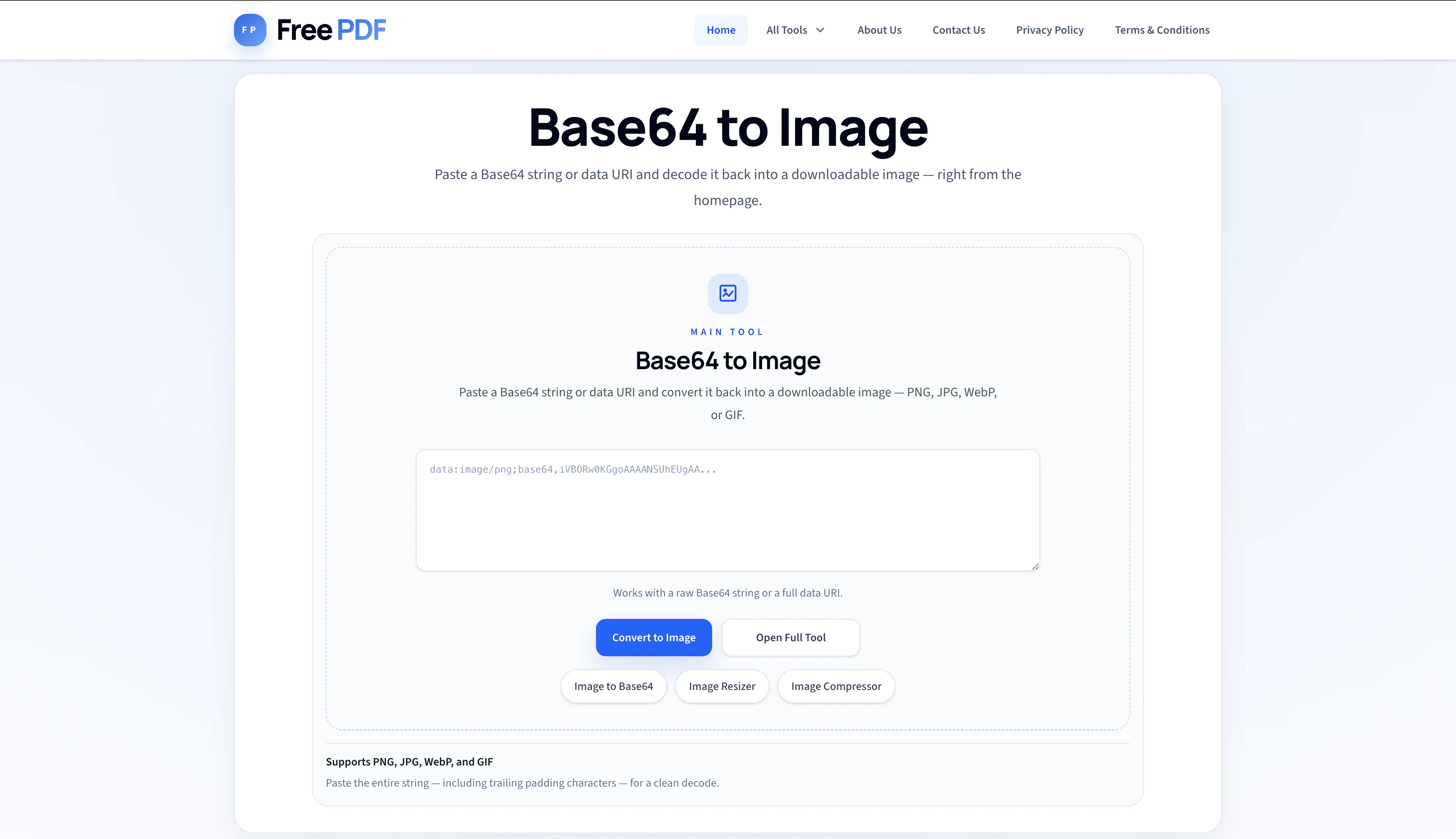 FreePDF – All-in-One PDF Tools 대표 미리보기