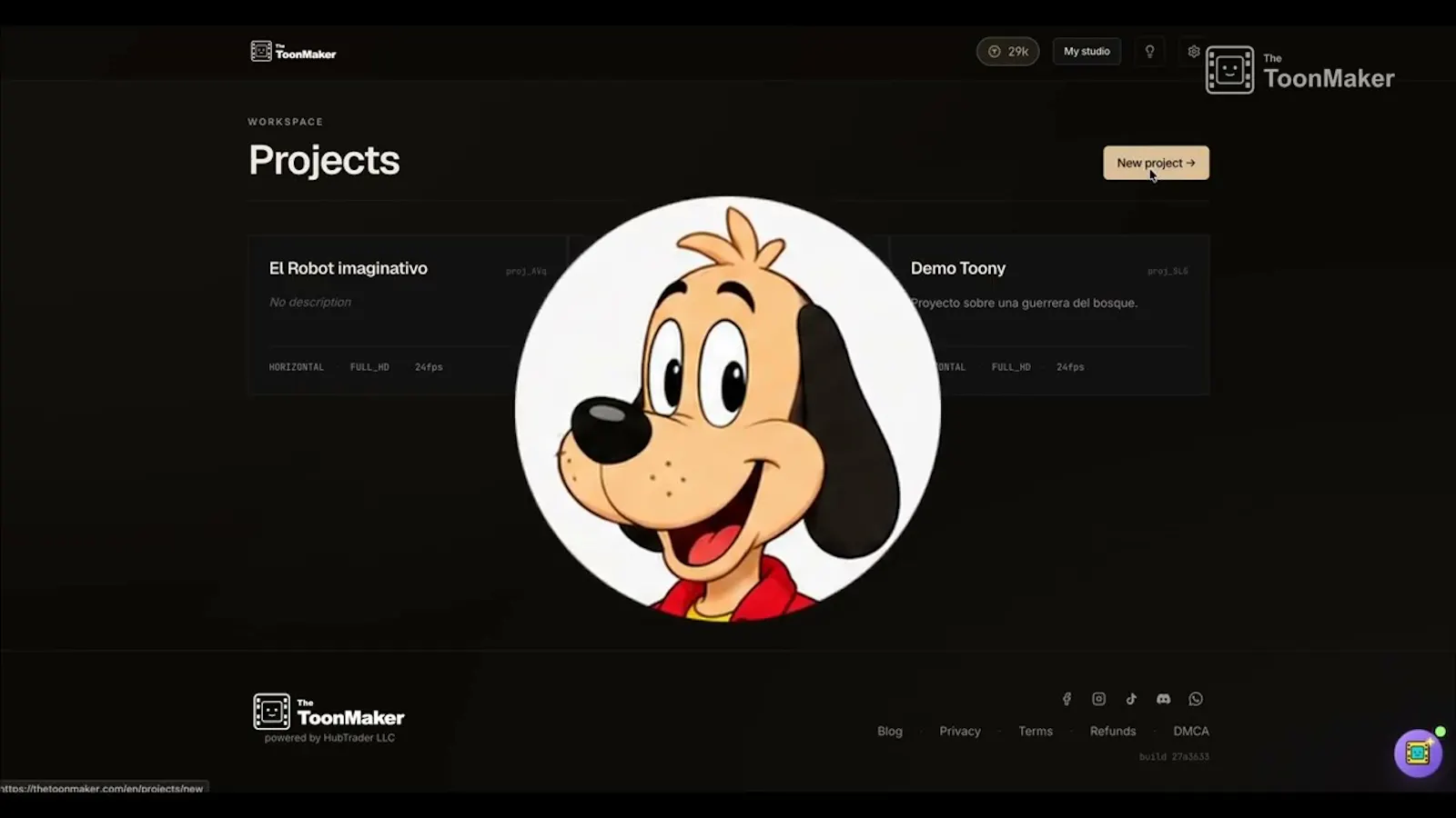 TheToonMaker screenshot 1 (video preview)