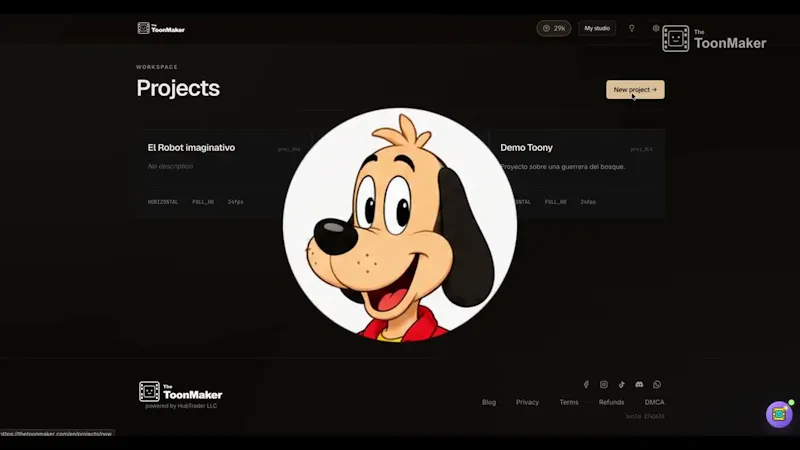 TheToonMaker screenshot 1 (video preview)