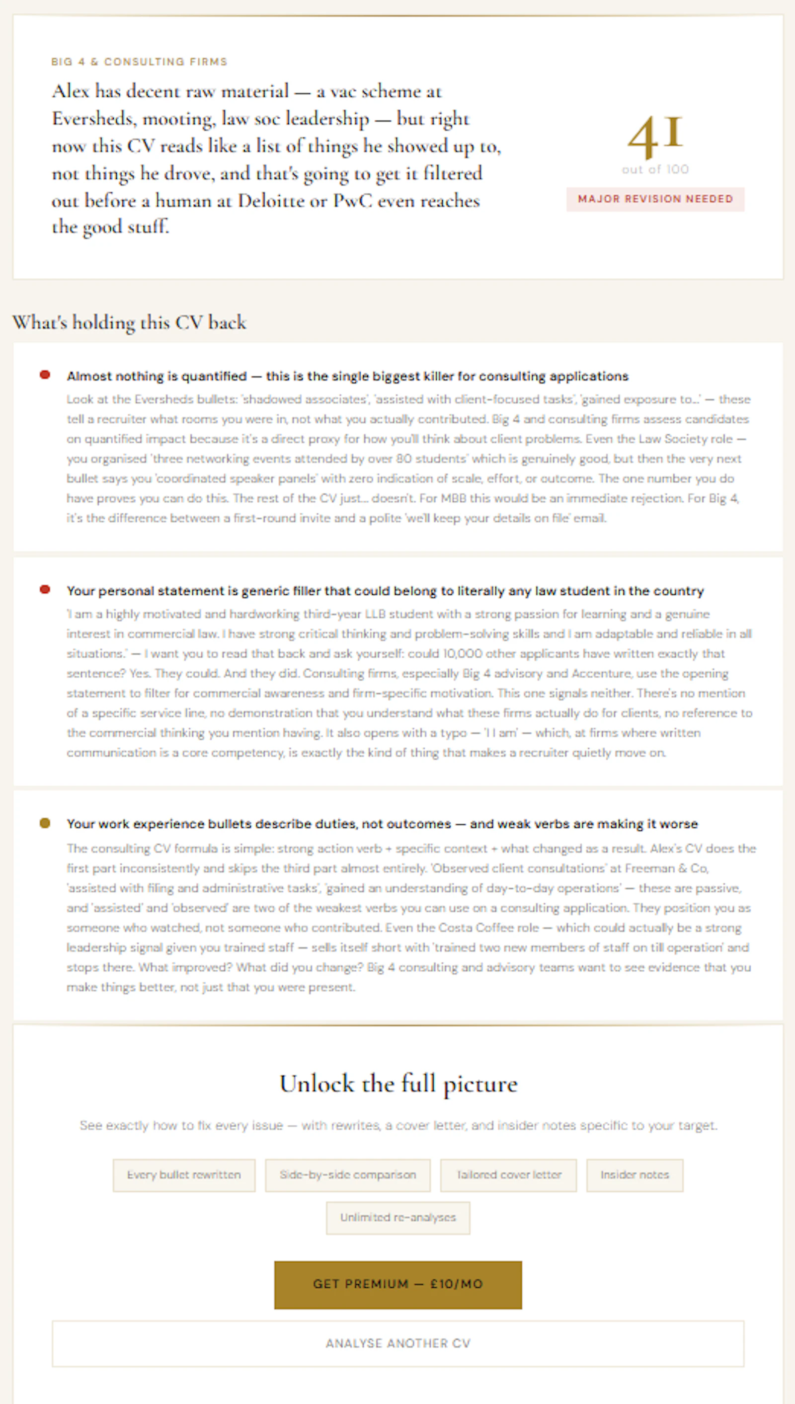 CalibreCV screenshot 2
