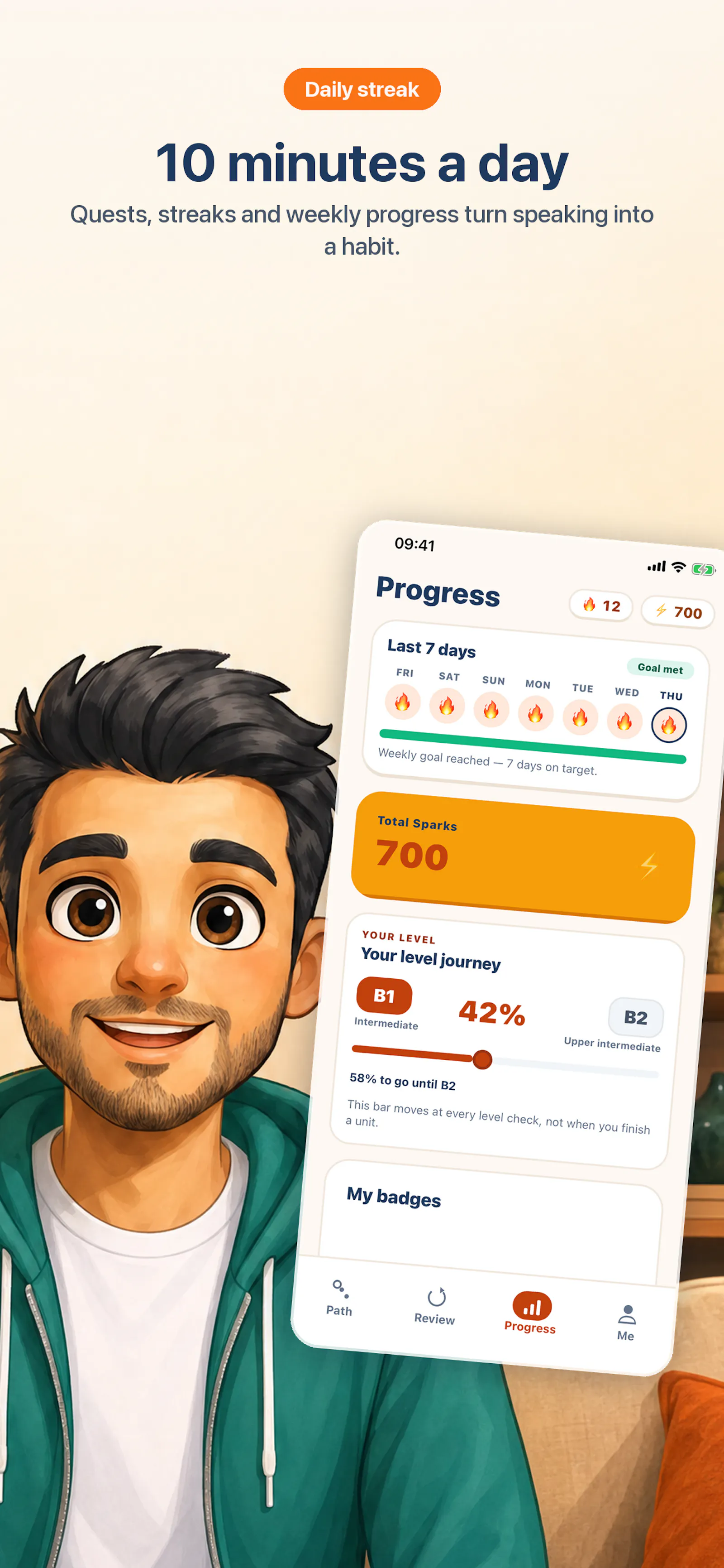 Flalingo AI Speaking Coach screenshot 3