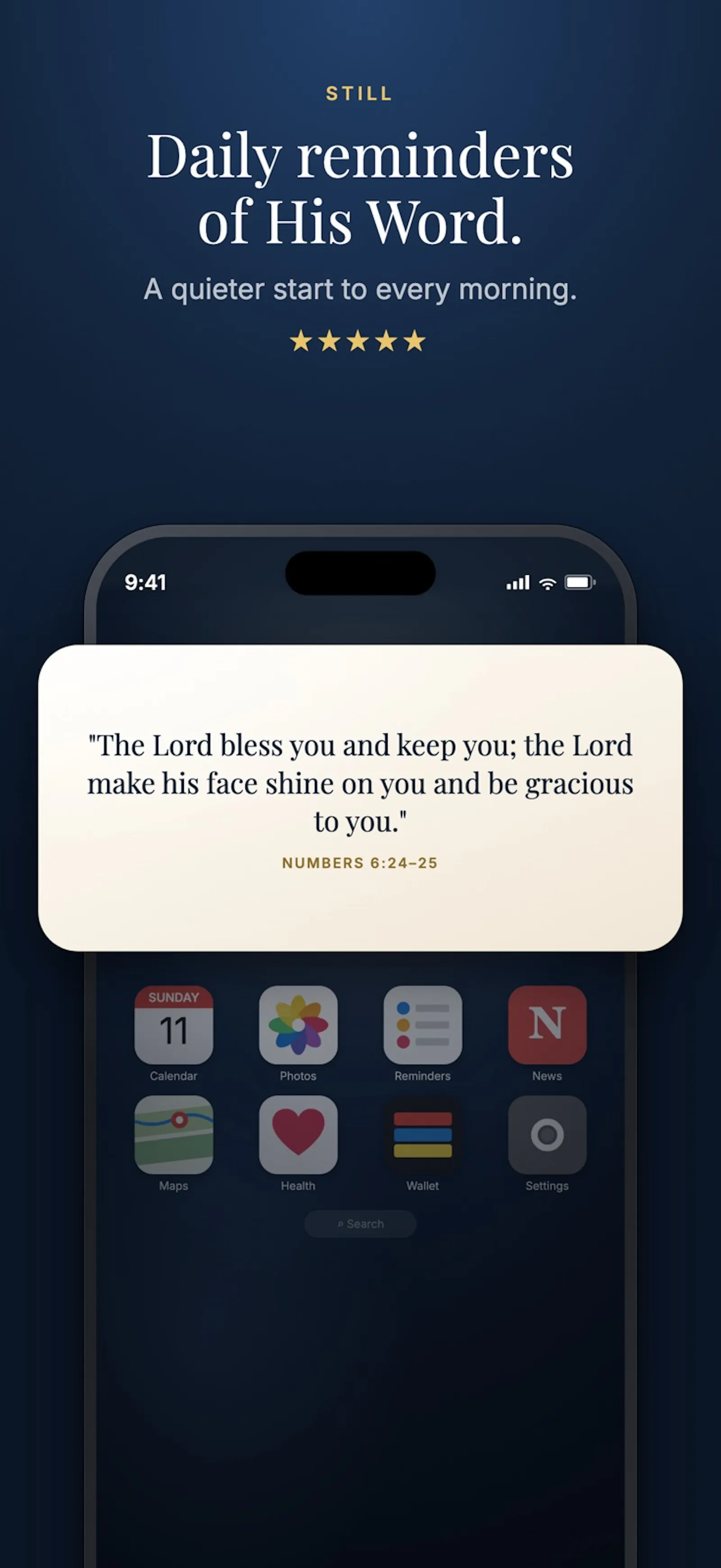 Still: Bible Verse Widget screenshot 1