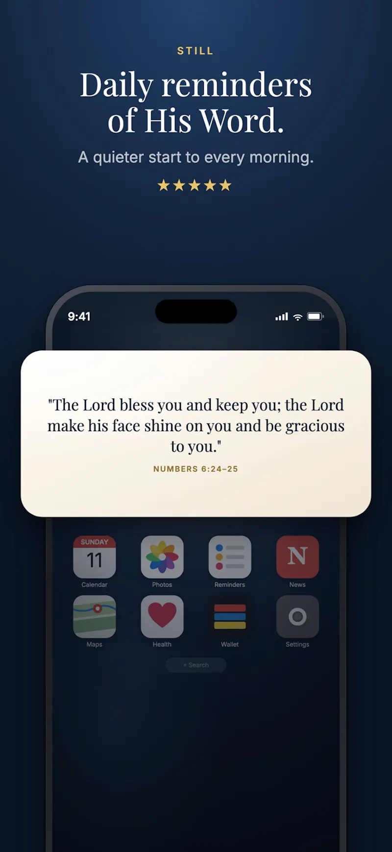 Still: Bible Verse Widget screenshot 1