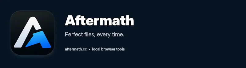 Aftermath File Fixer screenshot 2