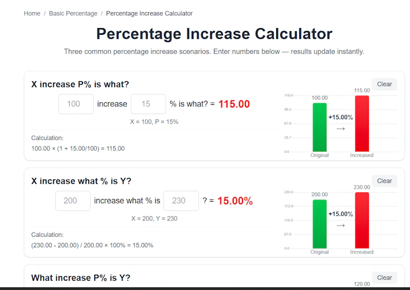 Percentage of the Year screenshot 2