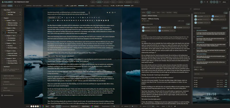 Calamus screenshot 1