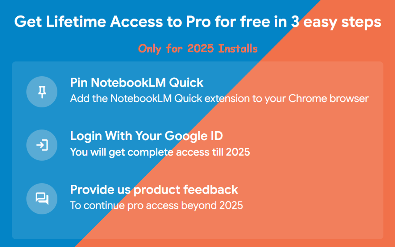 NotebookLM Quick - Chrome Extension gallery image