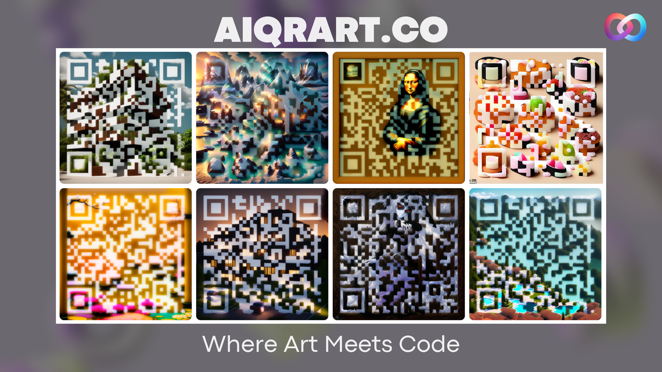 startuptile AIQrArt-Where art meets code