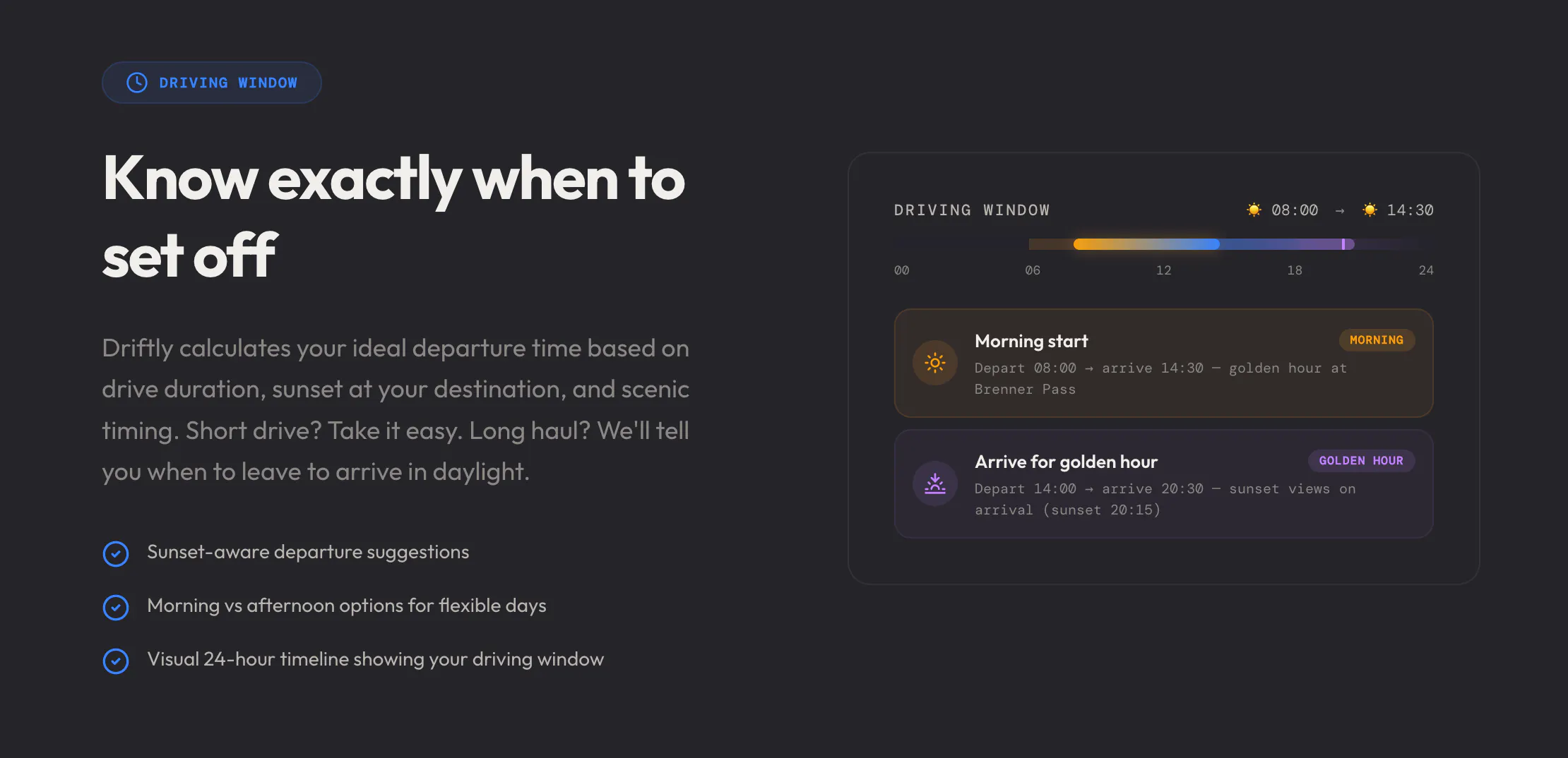Banner del producto Driftly
