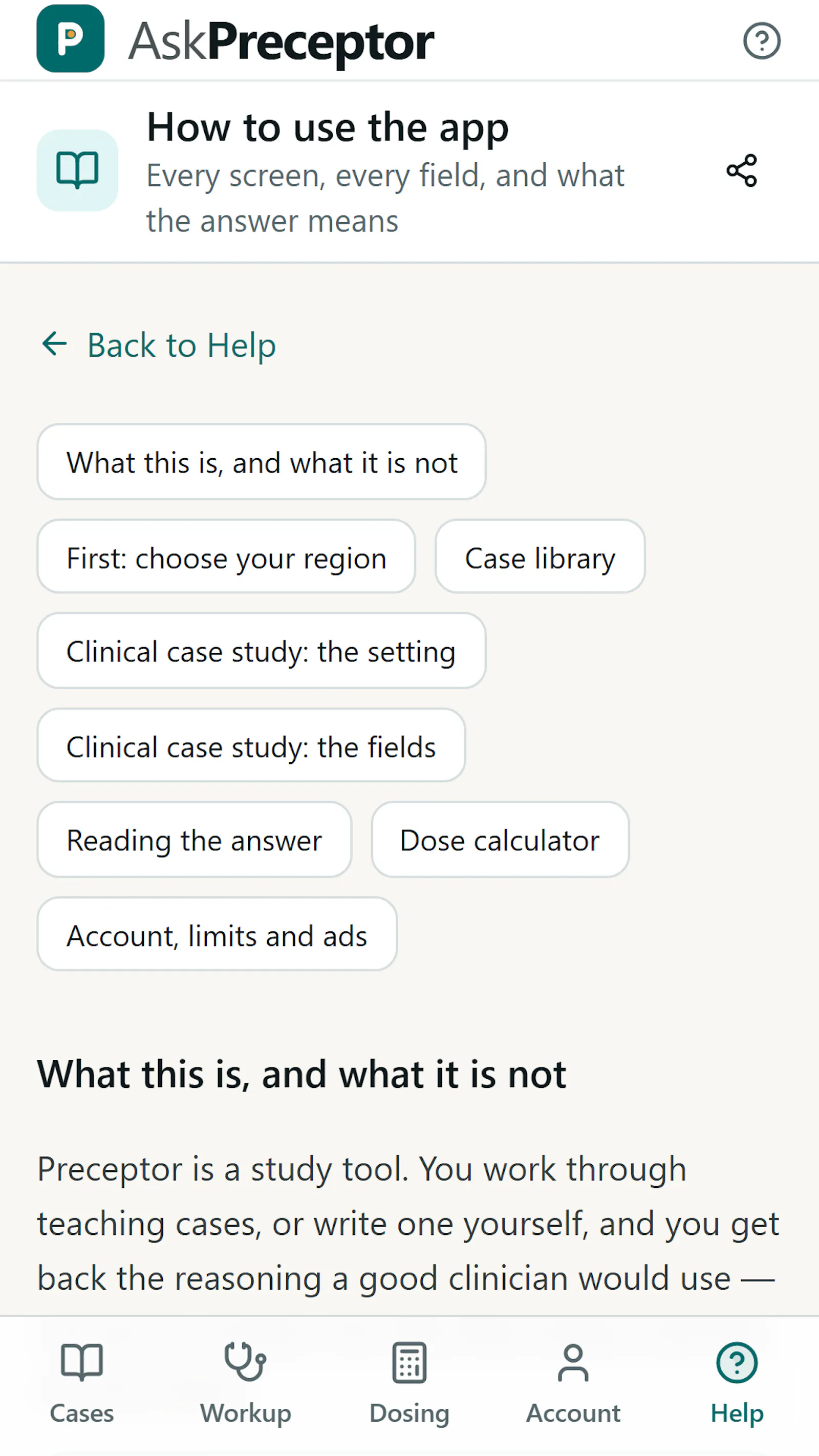 AskPreceptor screenshot 5
