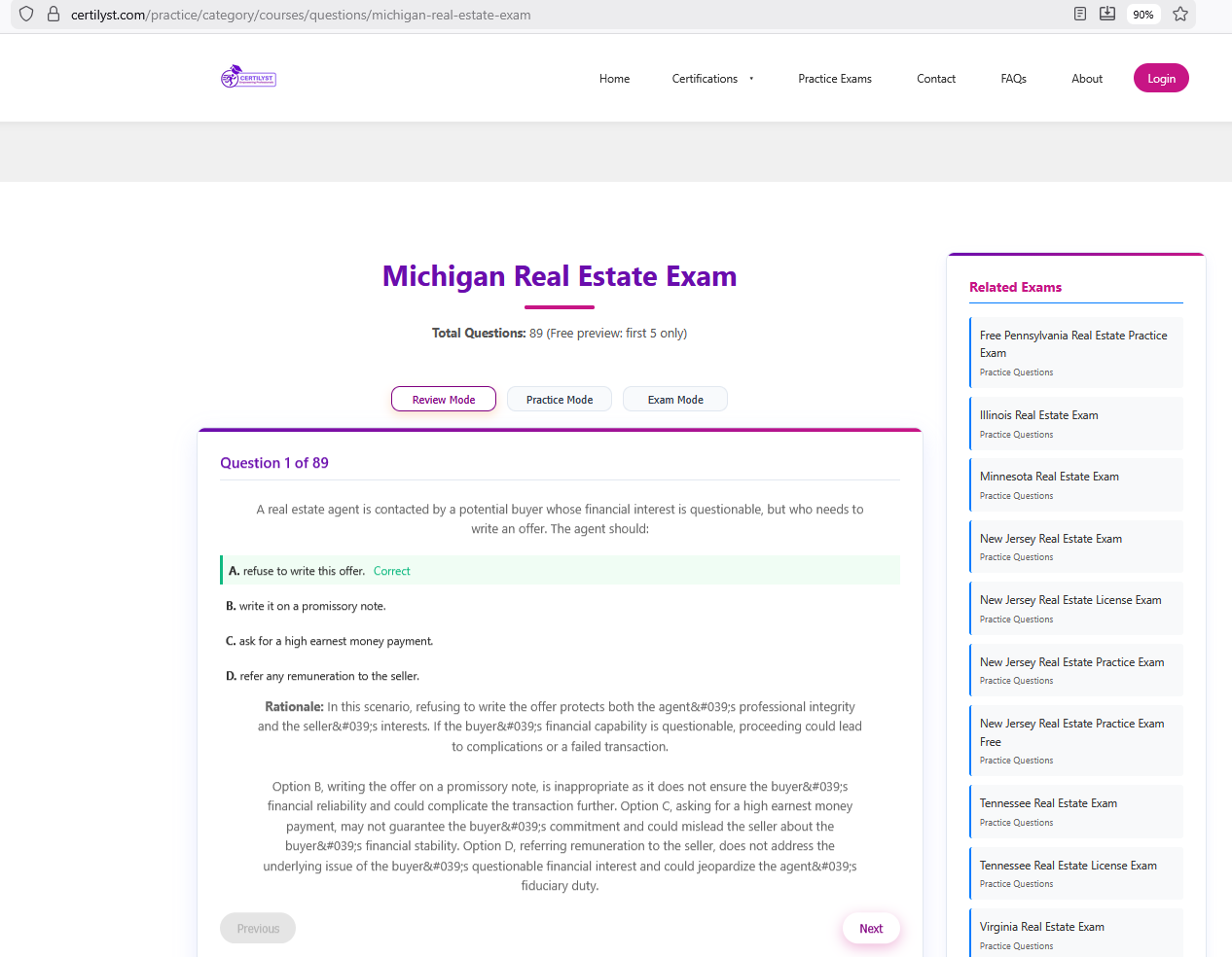 Certilyst - Certilyst - Screenshot 3 showing product features and functionality