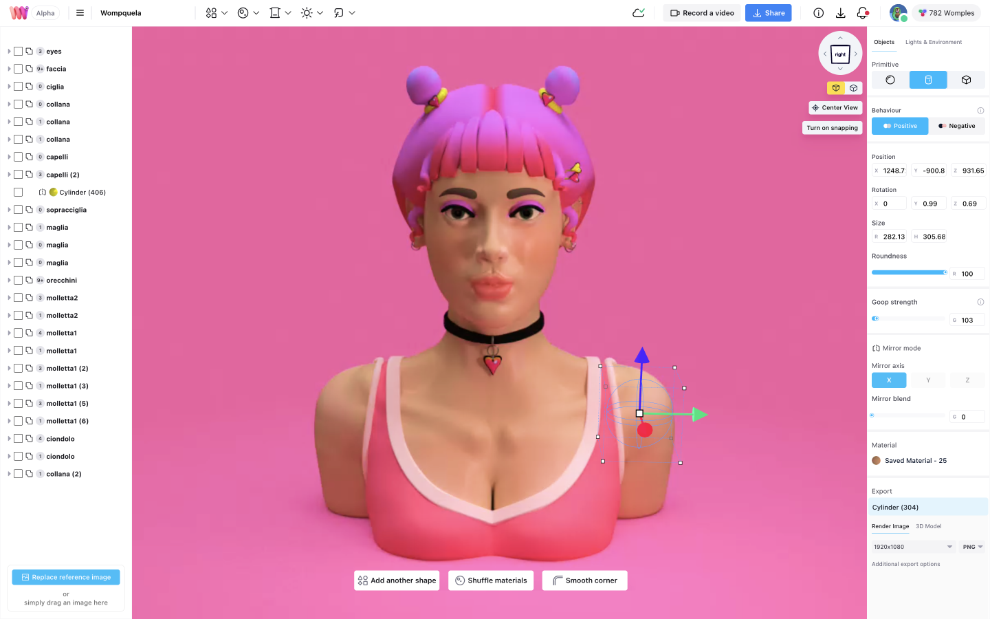 WOMP Альфа - Новый способ 3D медиа 7