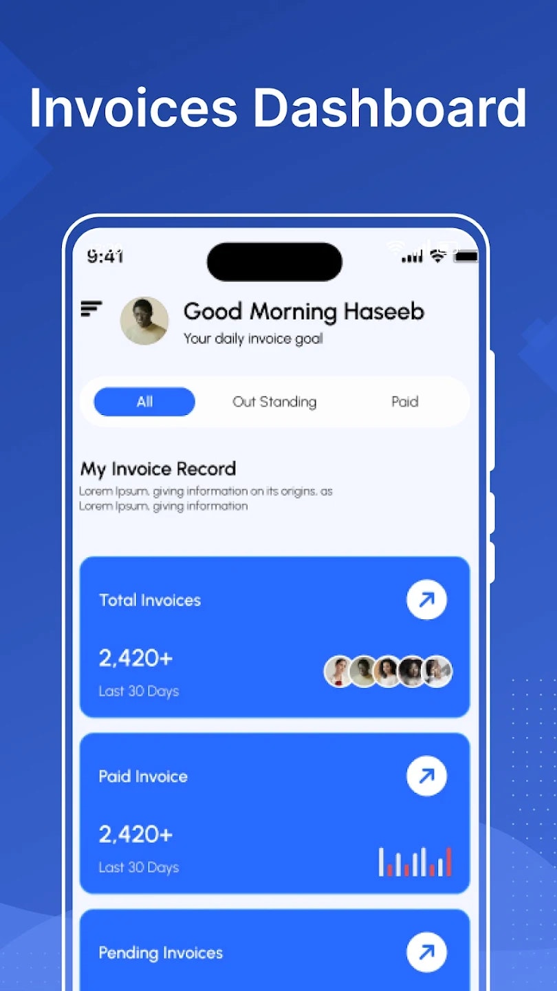 Instant Invoice Maker - Screenshot 3 showing product features and functionality