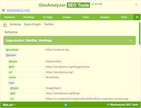 SiteAnalyzer SEO Tools Chrome Extension gallery image