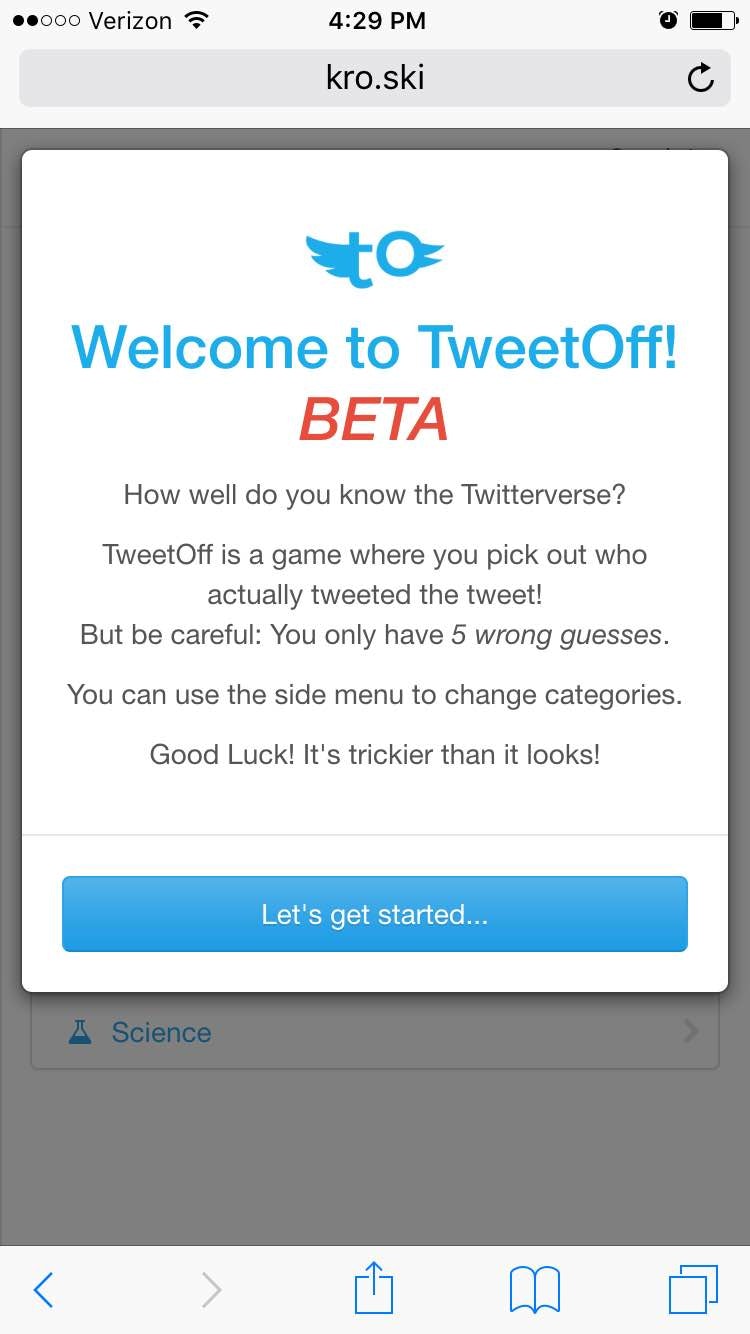 TweetOff gallery image