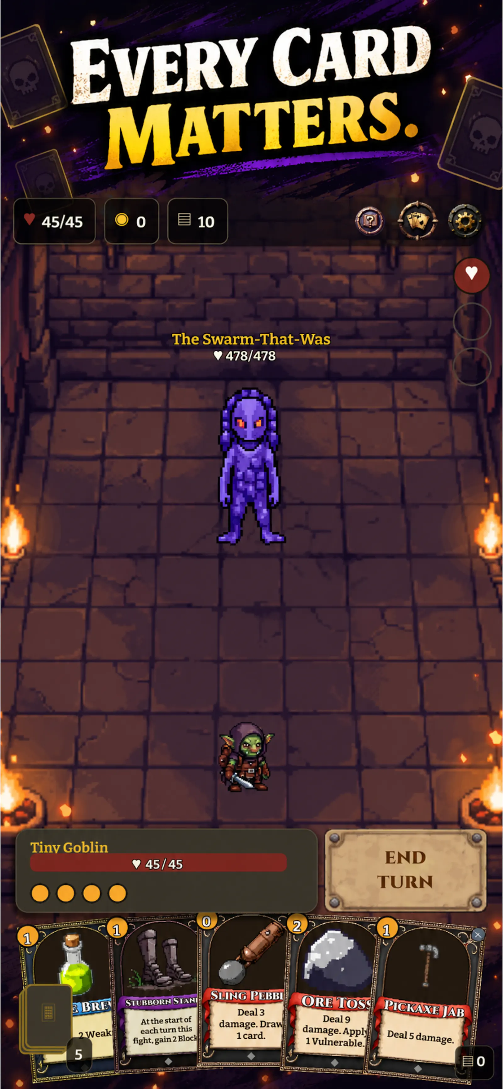 Goblin Card RPG: Tower Trials screenshot 7
