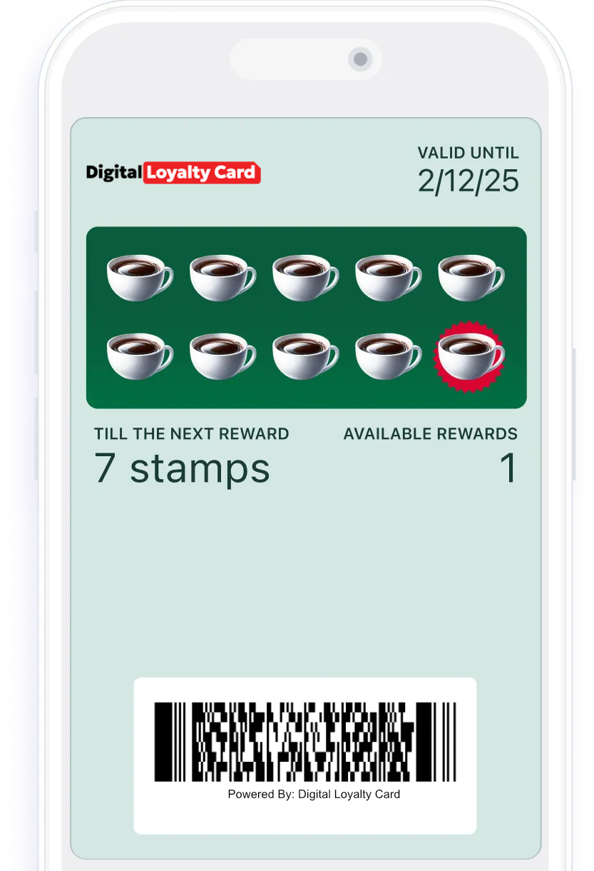 digitalloyaltycard.io - Screenshot 4 showing product features and functionality