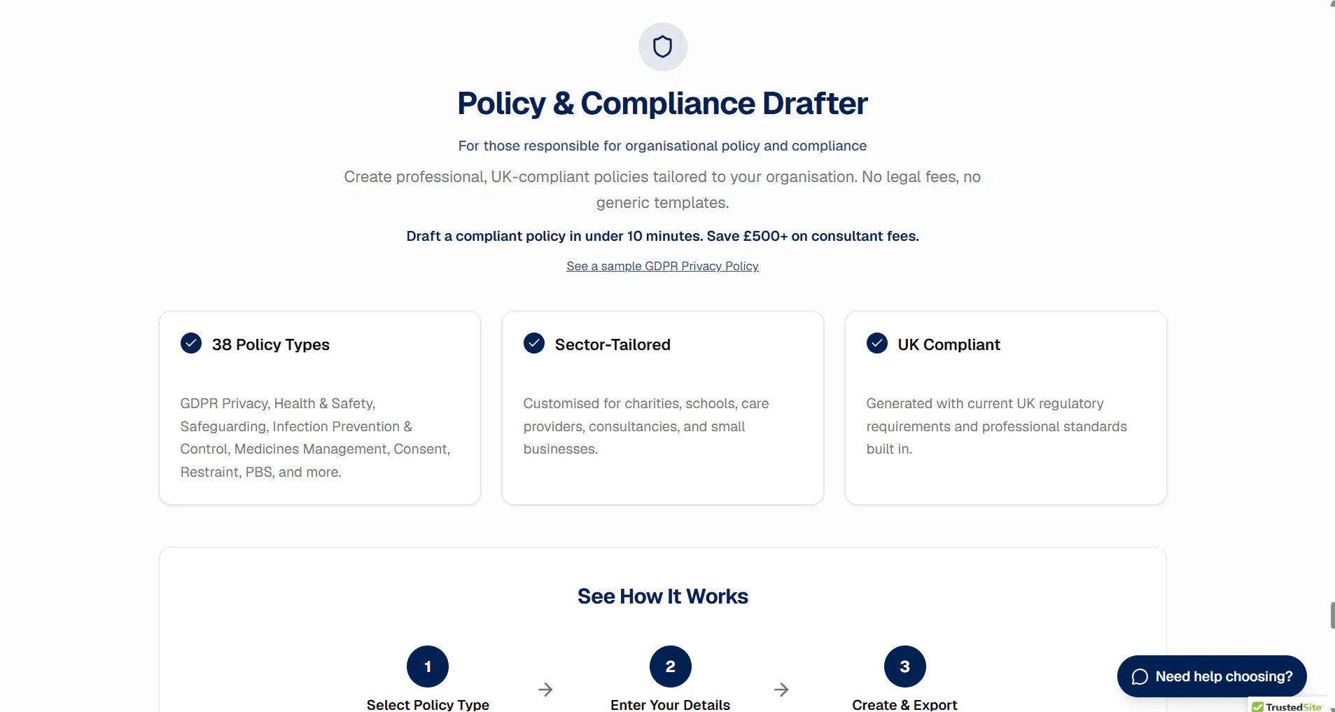 Regulation-Ready Compliance Documents gallery image