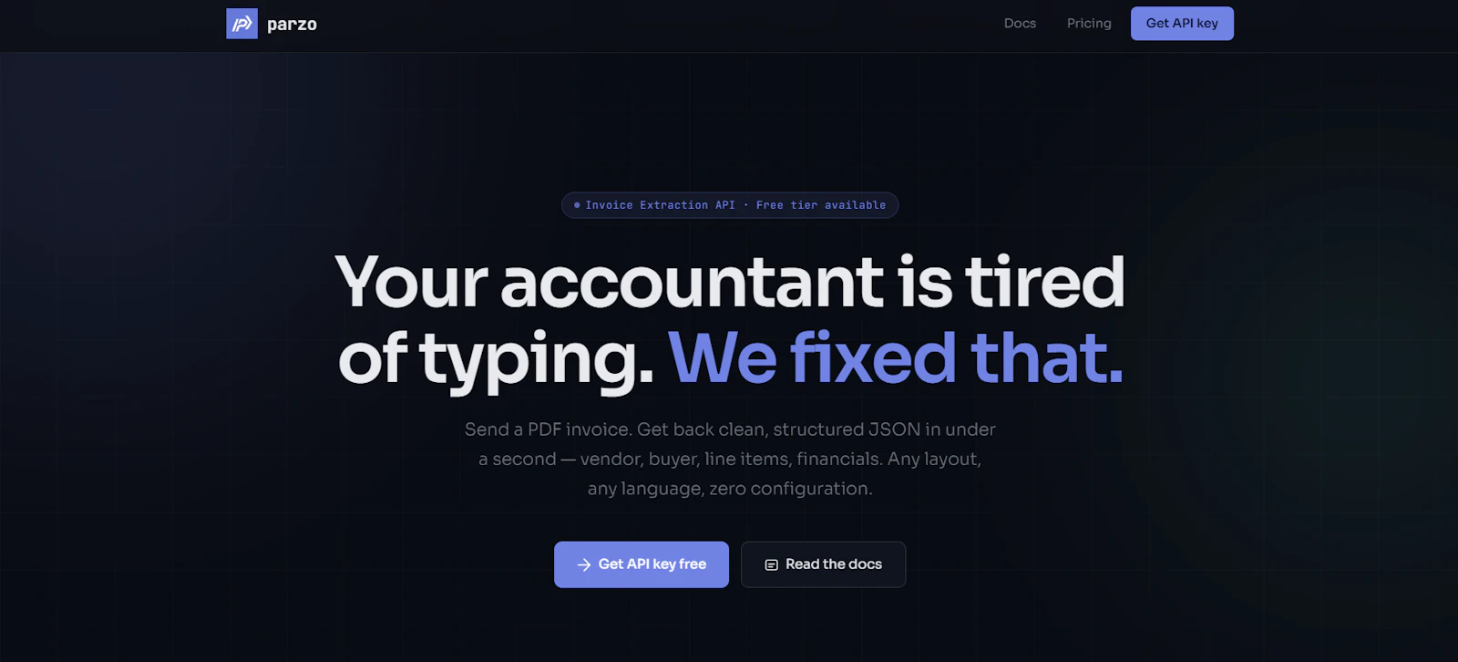 Parzo API screenshot 3