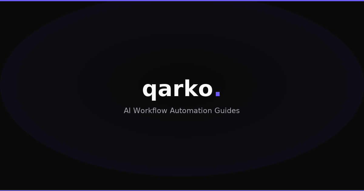qarko — AI Workflow Automation Guides gallery image