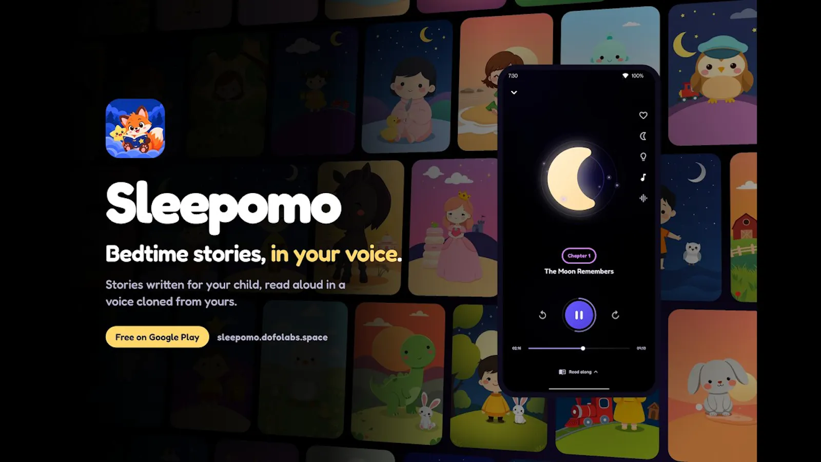 SleepOmo screenshot 1 (video preview)