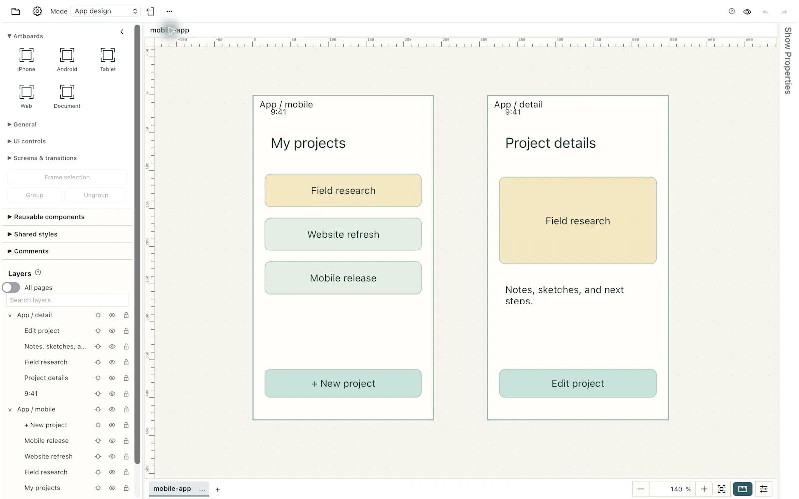 Nodetto screenshot 4