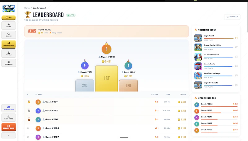 ShawGames - Free Online Games screenshot 4
