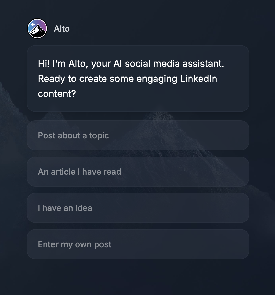 PeakSocial.ai - Screenshot 2 showing product features and functionality