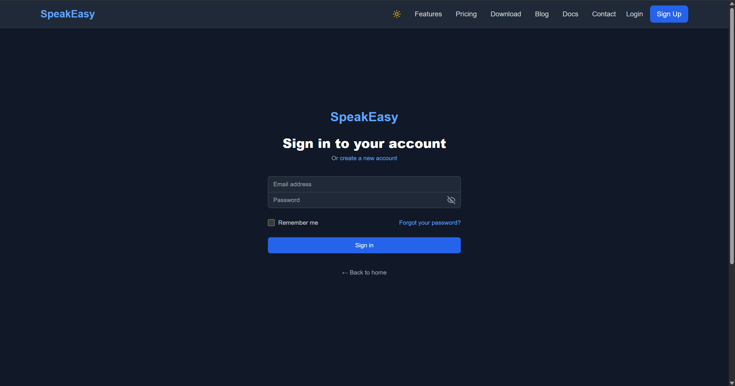 SpeakEasy gallery image