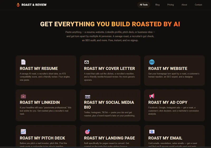 Roast & Review screenshot 2