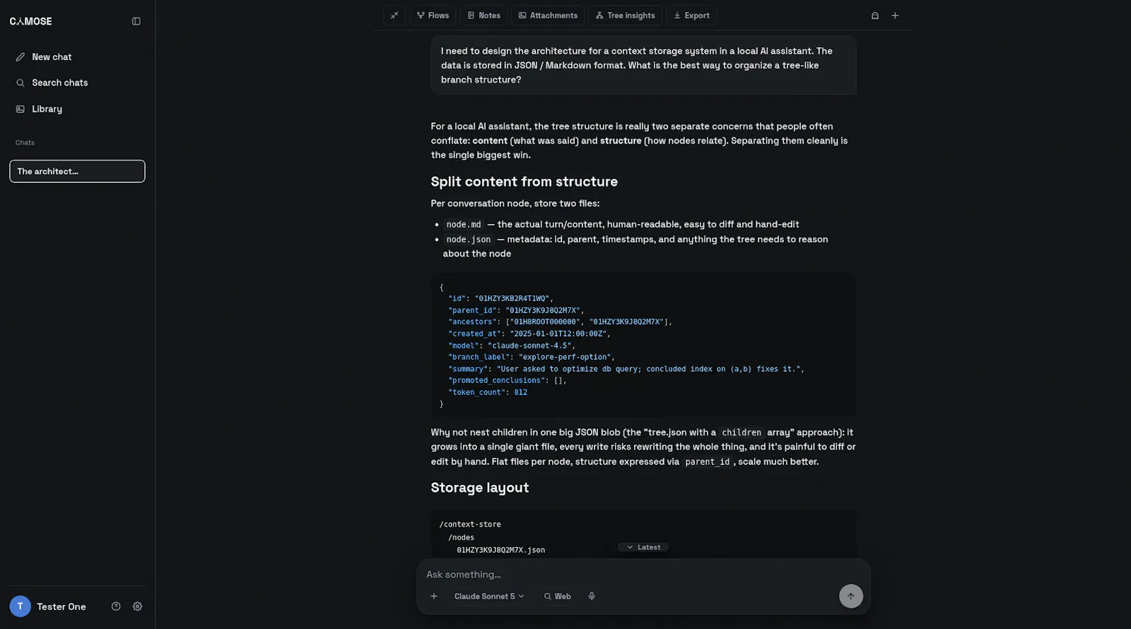 Cymose screenshot 1