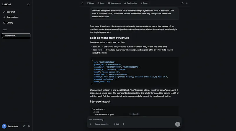 Cymose screenshot 1