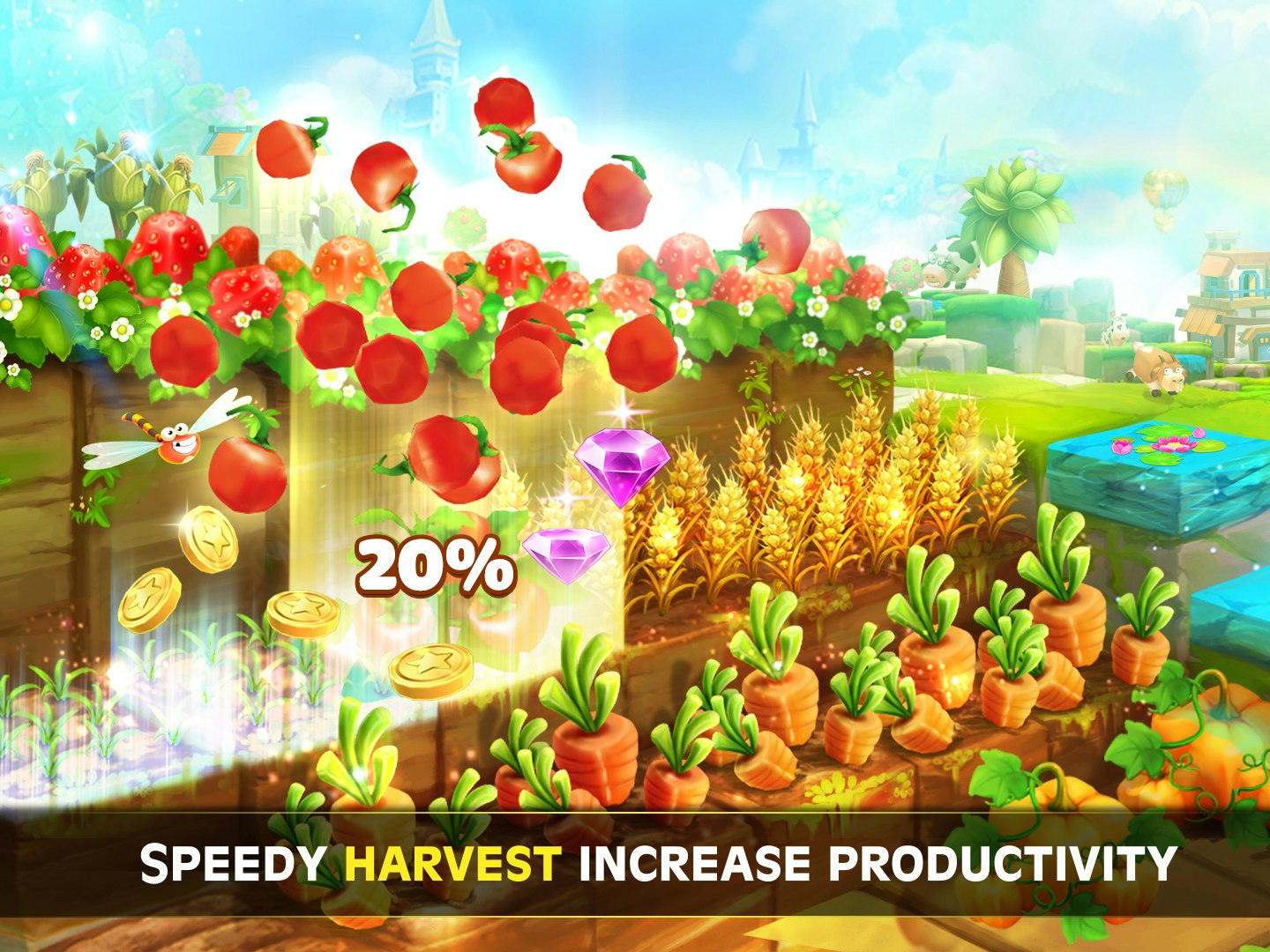 Cube Farm 3D: Skyland Craft gallery image