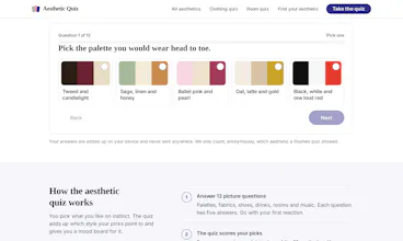 Aesthetic Quiz gallery image