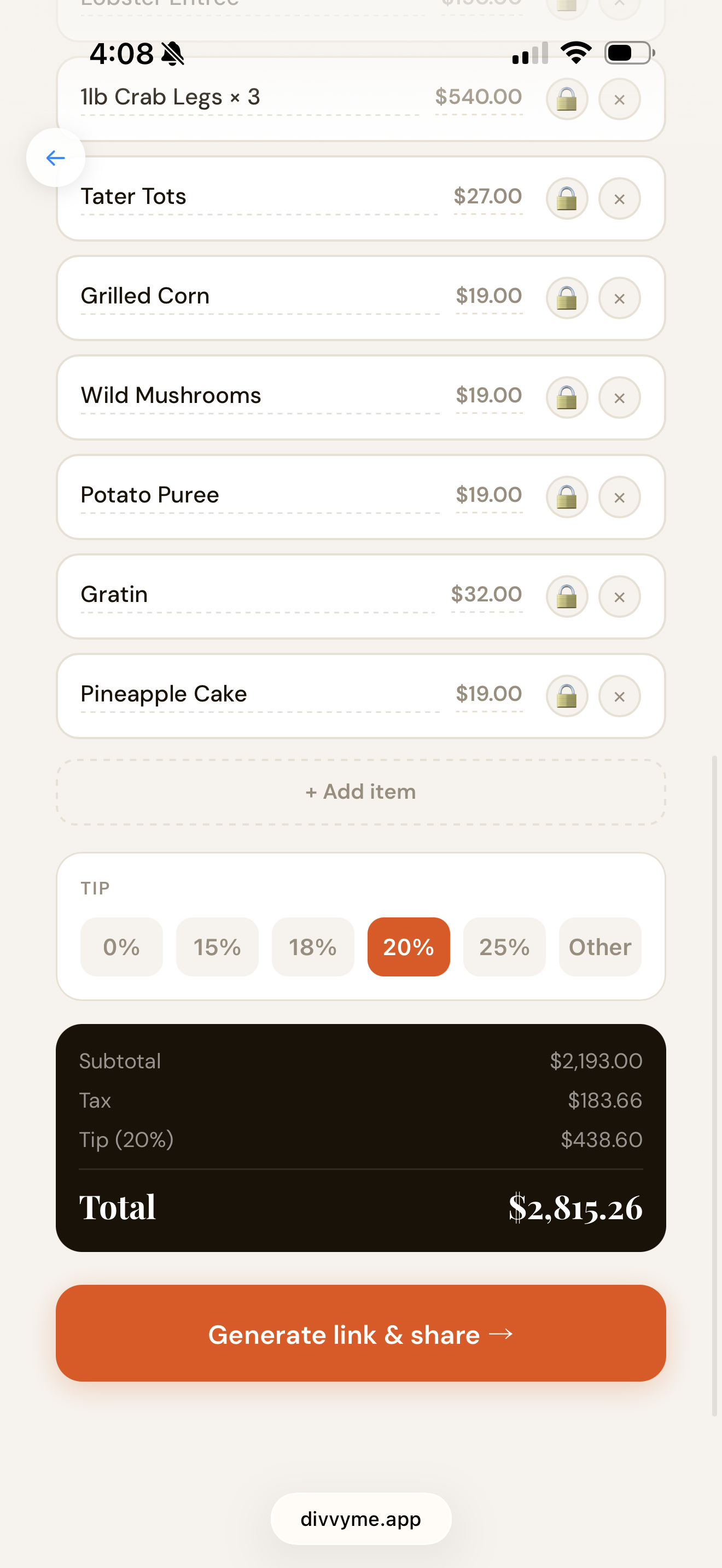 divvyme.app gallery image