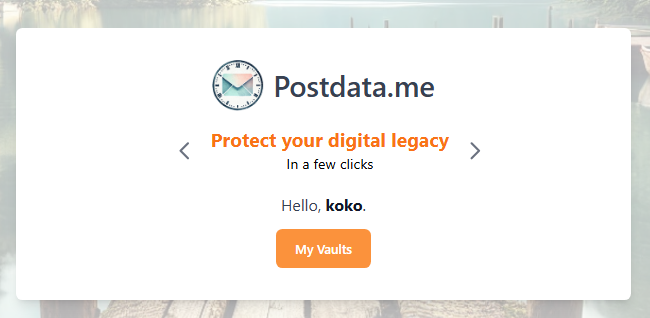 وسائط Postdata.me - حماية إرثك الرقمي 4