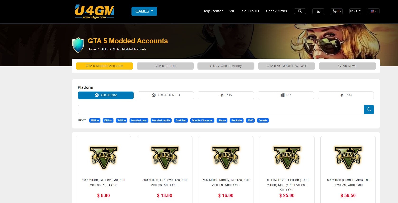 GTA 5 Cuentas modificadas media 1