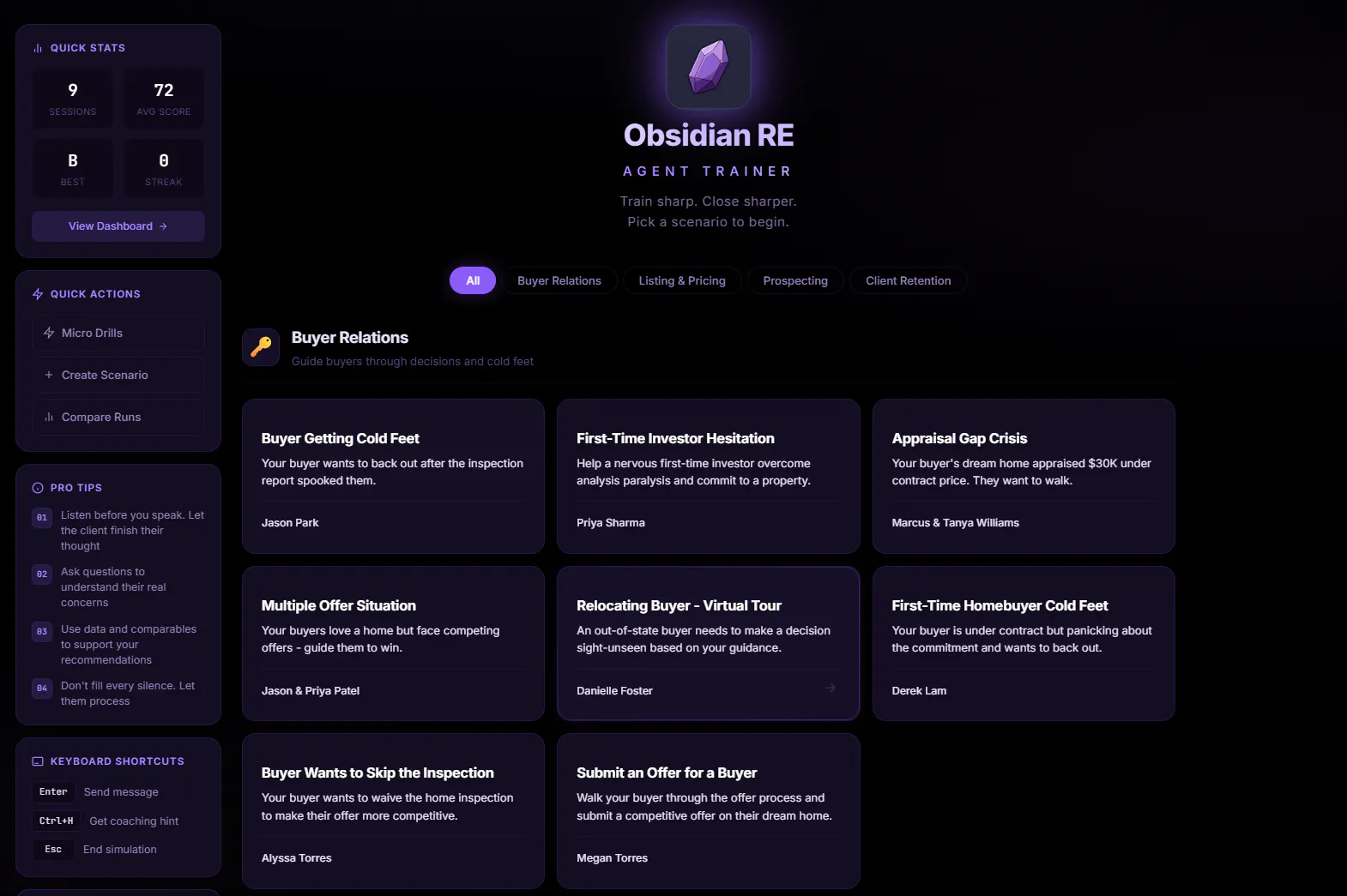 Obsidian RE product banner