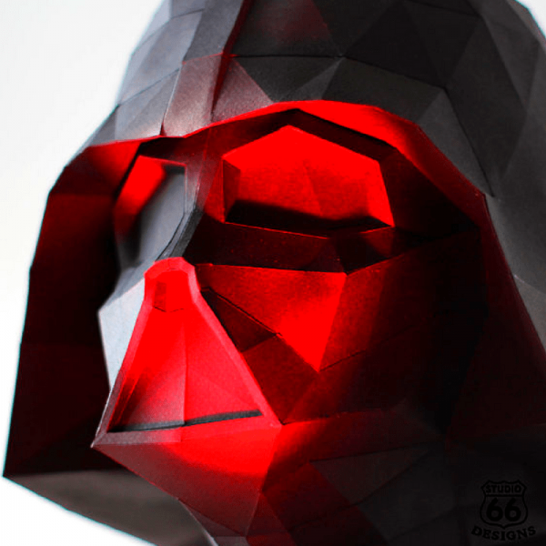 Darth Vader Paper Statue