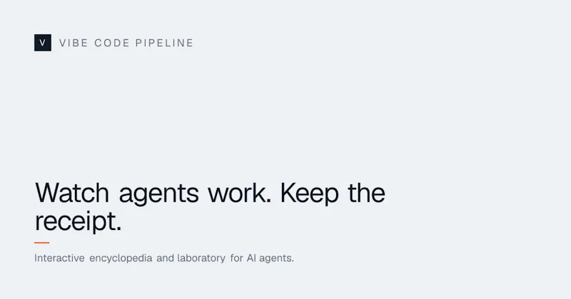 Vibe Code Pipeline screenshot 2