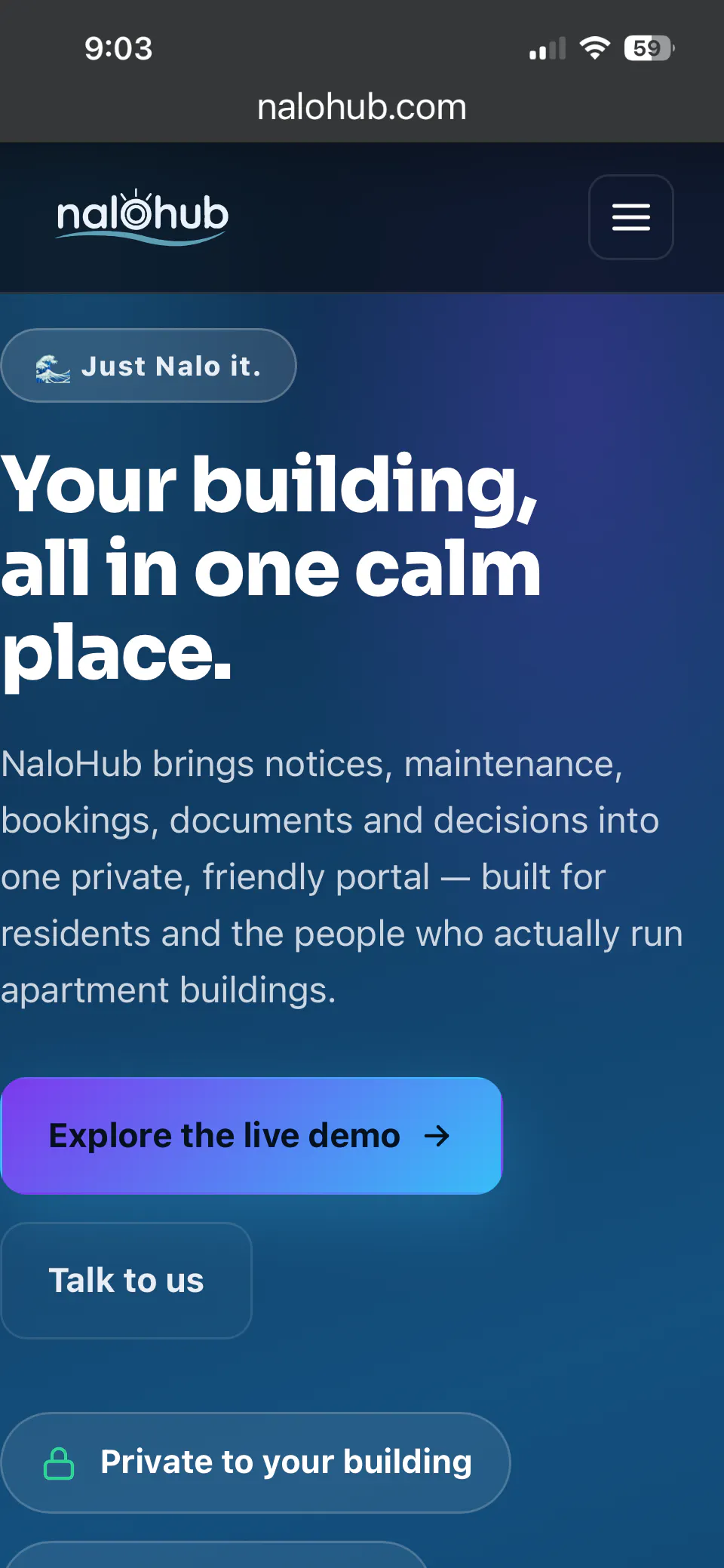 NaloHub. Community for every building gallery image