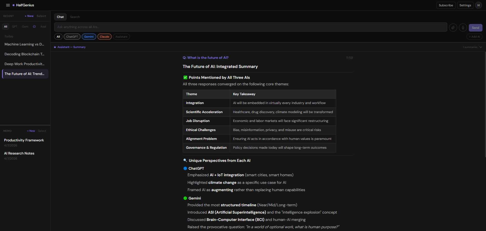 HalfGenius gallery image