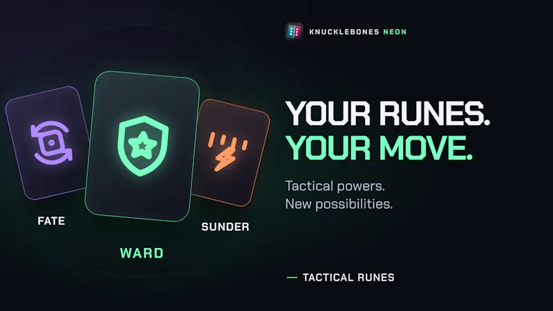 Knucklebones Neon screenshot 2