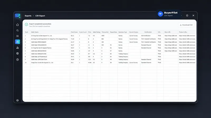 BuyerPilot screenshot 2