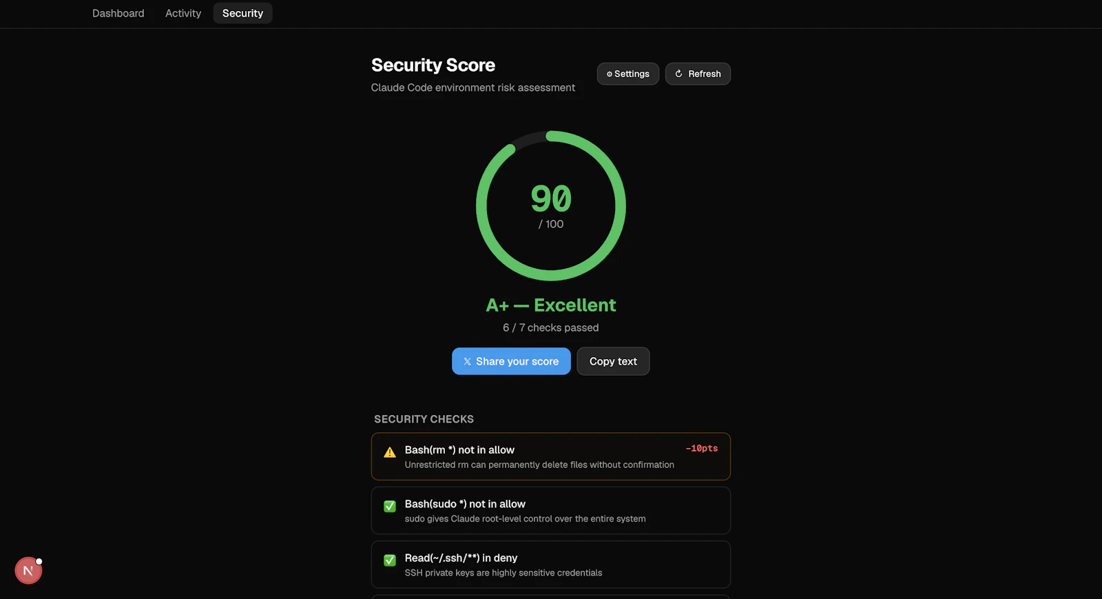 Claude Token Dashboard screenshot 8